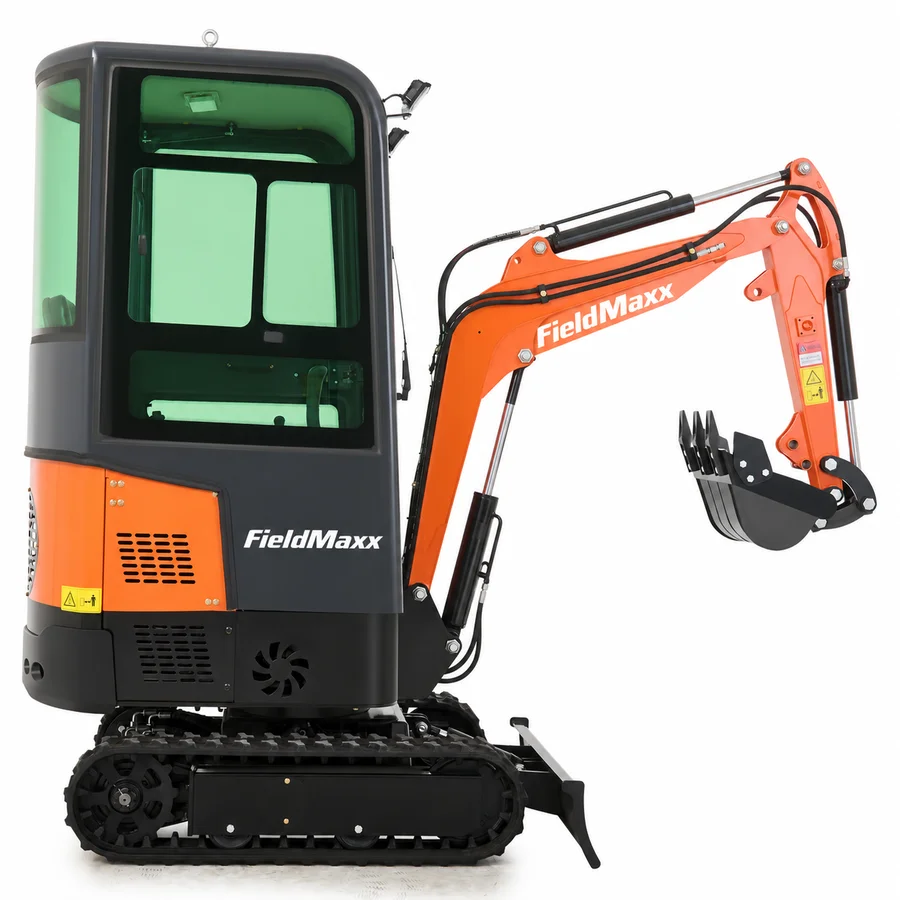 FieldMaxx FXCab Enclosed Excavator