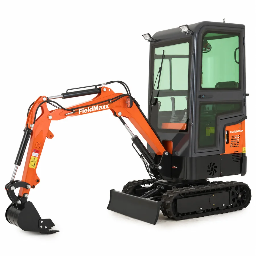 FieldMaxx FXCab Enclosed Excavator — view 2