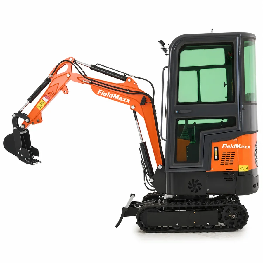 FieldMaxx FXCab Enclosed Excavator — view 10