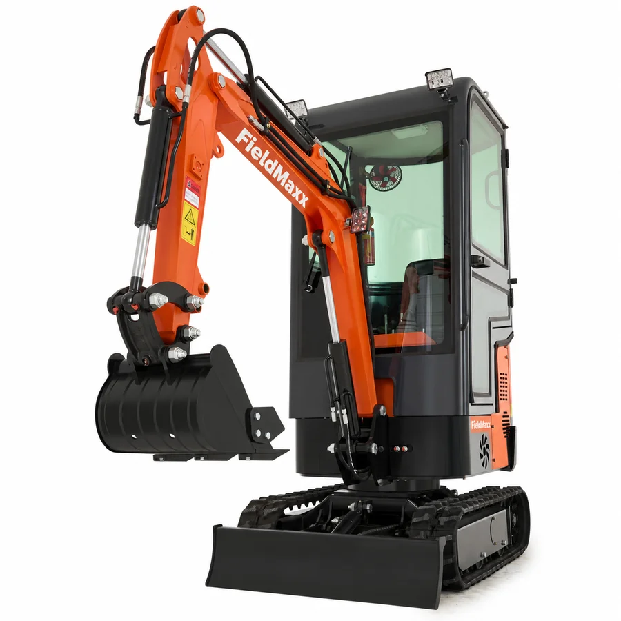 FieldMaxx FXCab Enclosed Excavator — view 11