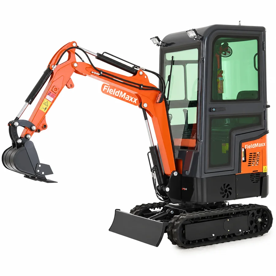 FieldMaxx FXCab Enclosed Excavator — view 12