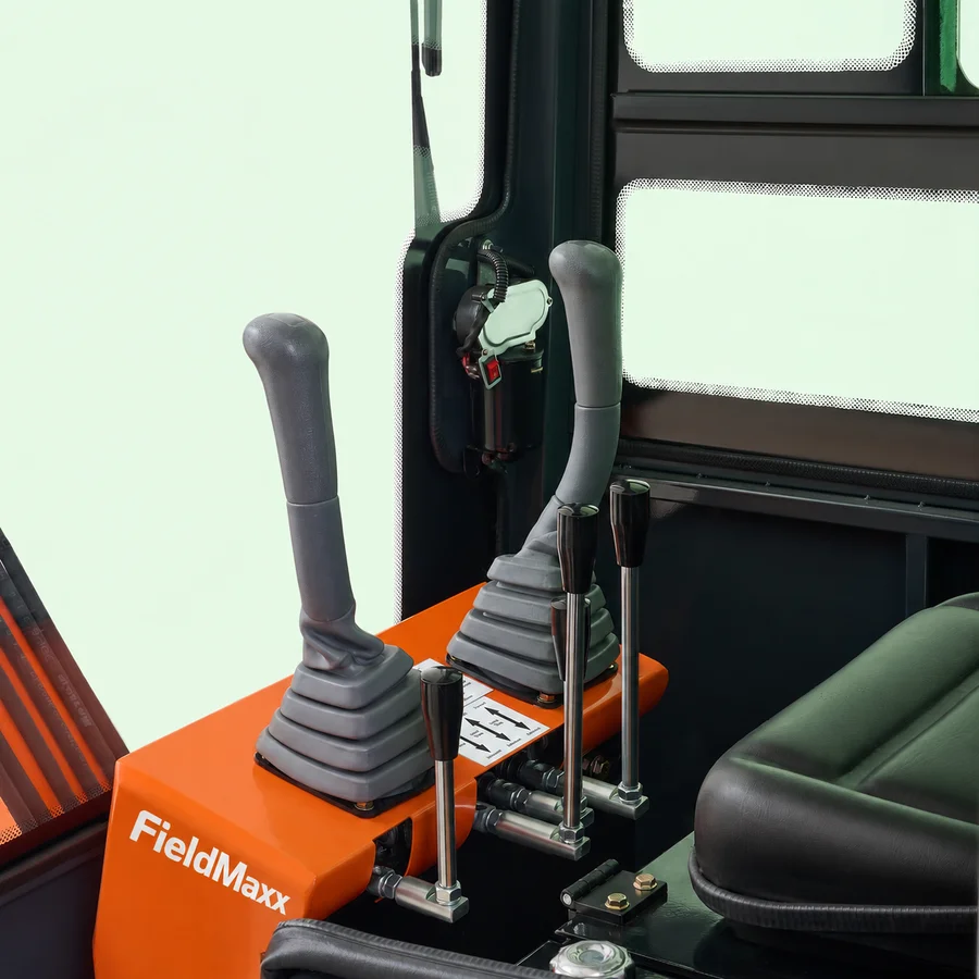 FieldMaxx FXCab Enclosed Excavator — view 13