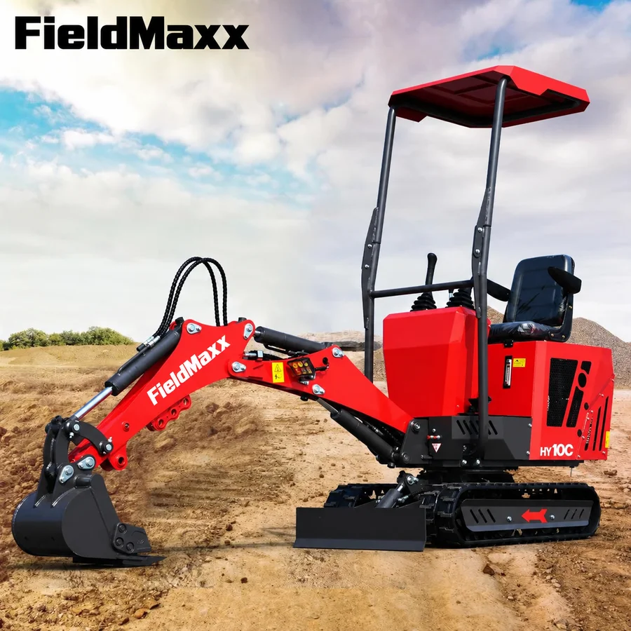 FieldMaxx FX10C Mini Excavator — view 3