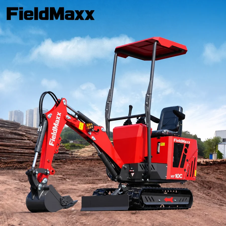 FieldMaxx FX10C Mini Excavator — view 4