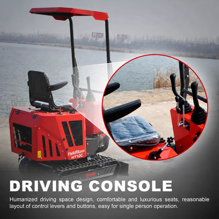 FieldMaxx FX10C Mini Excavator — view 8