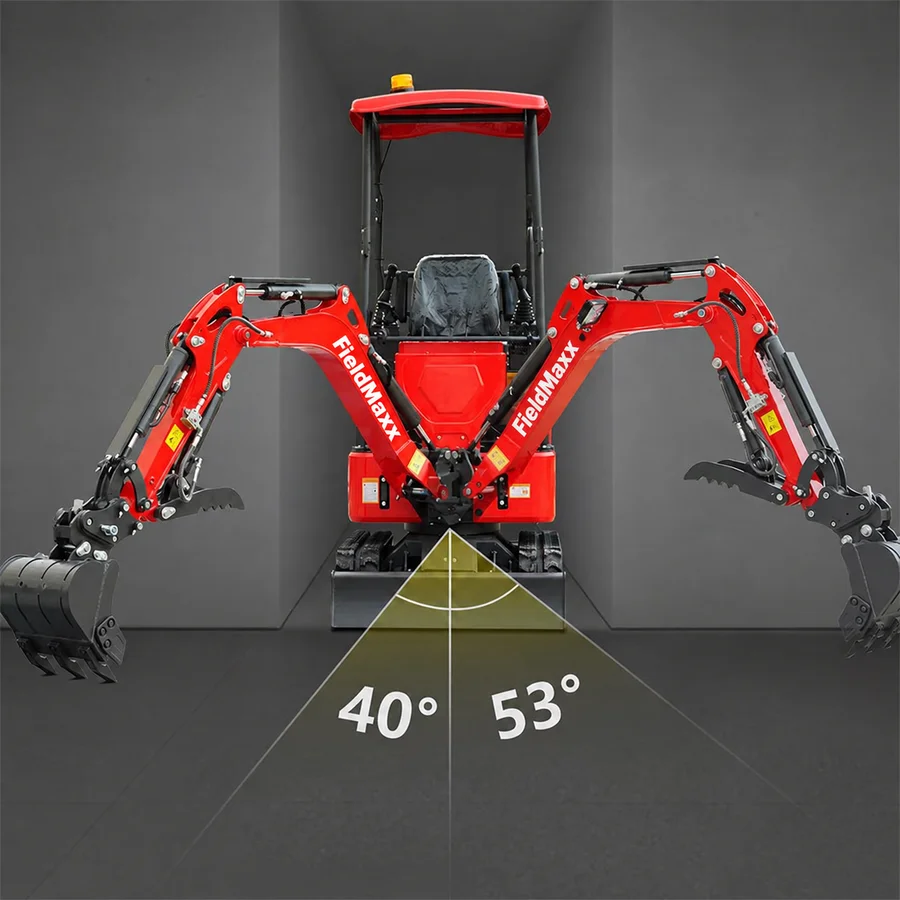 FieldMaxx FX14G Mini Excavator — view 8